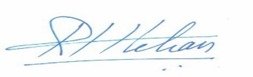 Chairman's Signature